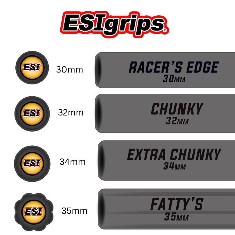 ESI Racer's Edge Grips - Black - CFB Bike Shop