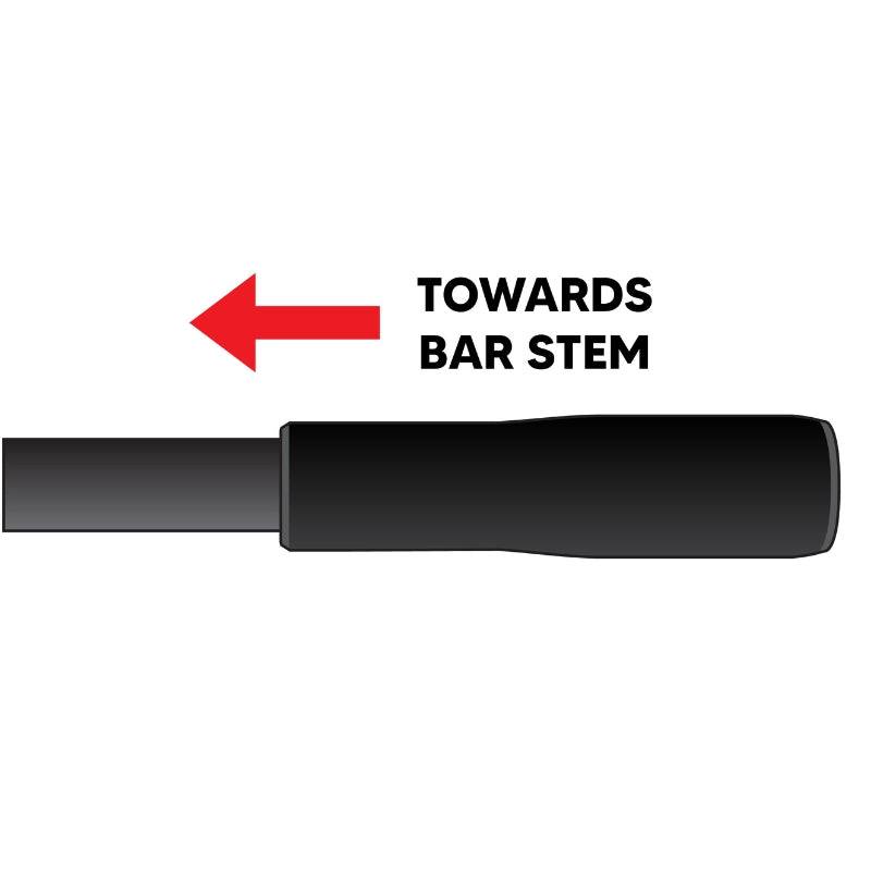 ESI Grips Silicone Bicycle Grips FIT SG Diagram